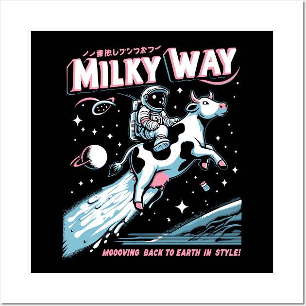 Milky Way, Moooving back to earth in style! Wall Art by Lima's